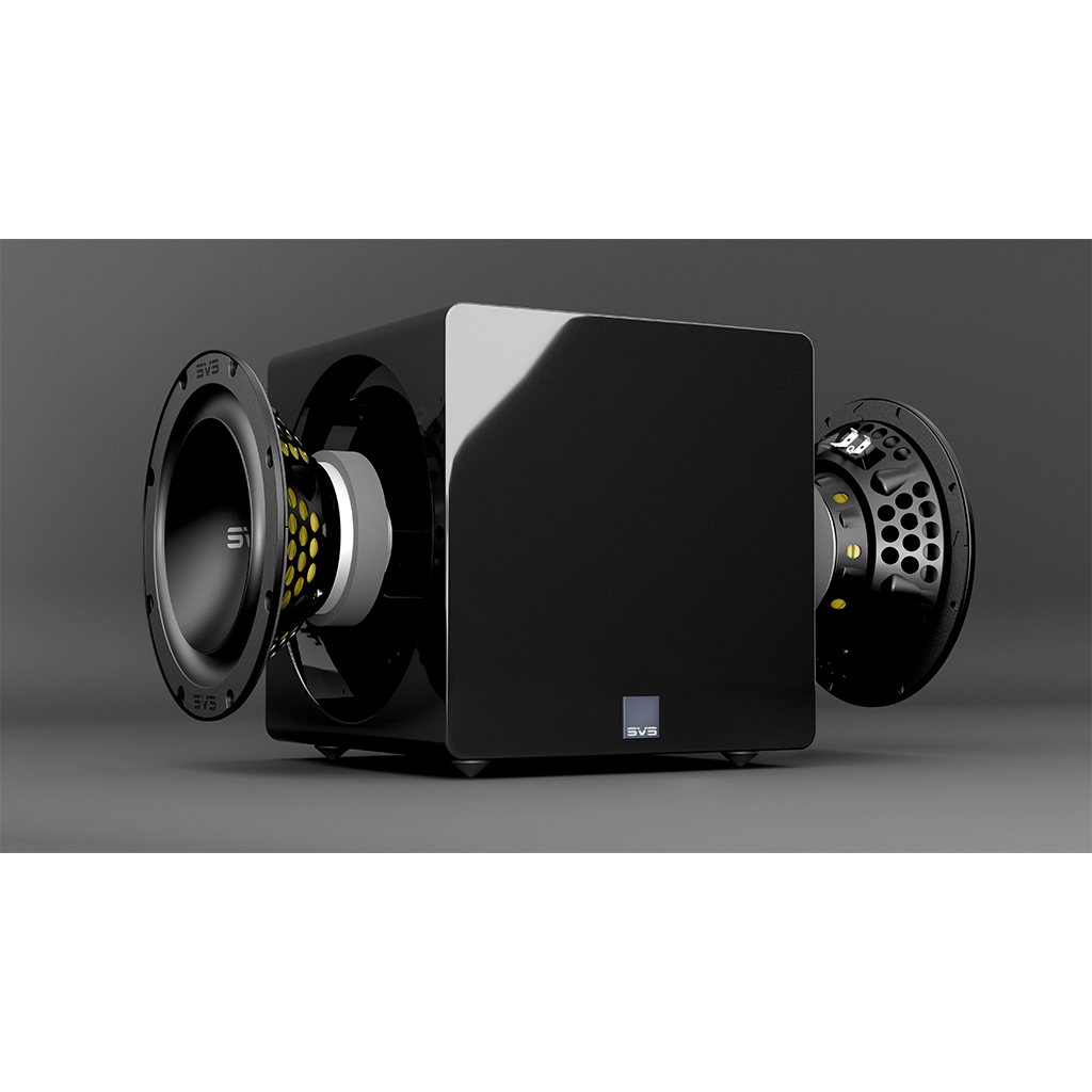 SVS 3000 Micro subwoofer bílý lesk kompaktní