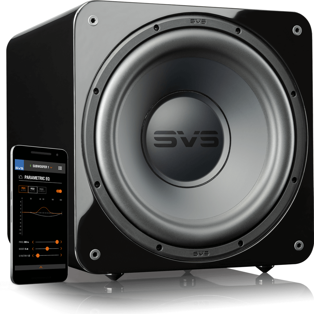 SVS SB-1000 Pro subwoofer černý lesk s aplikací