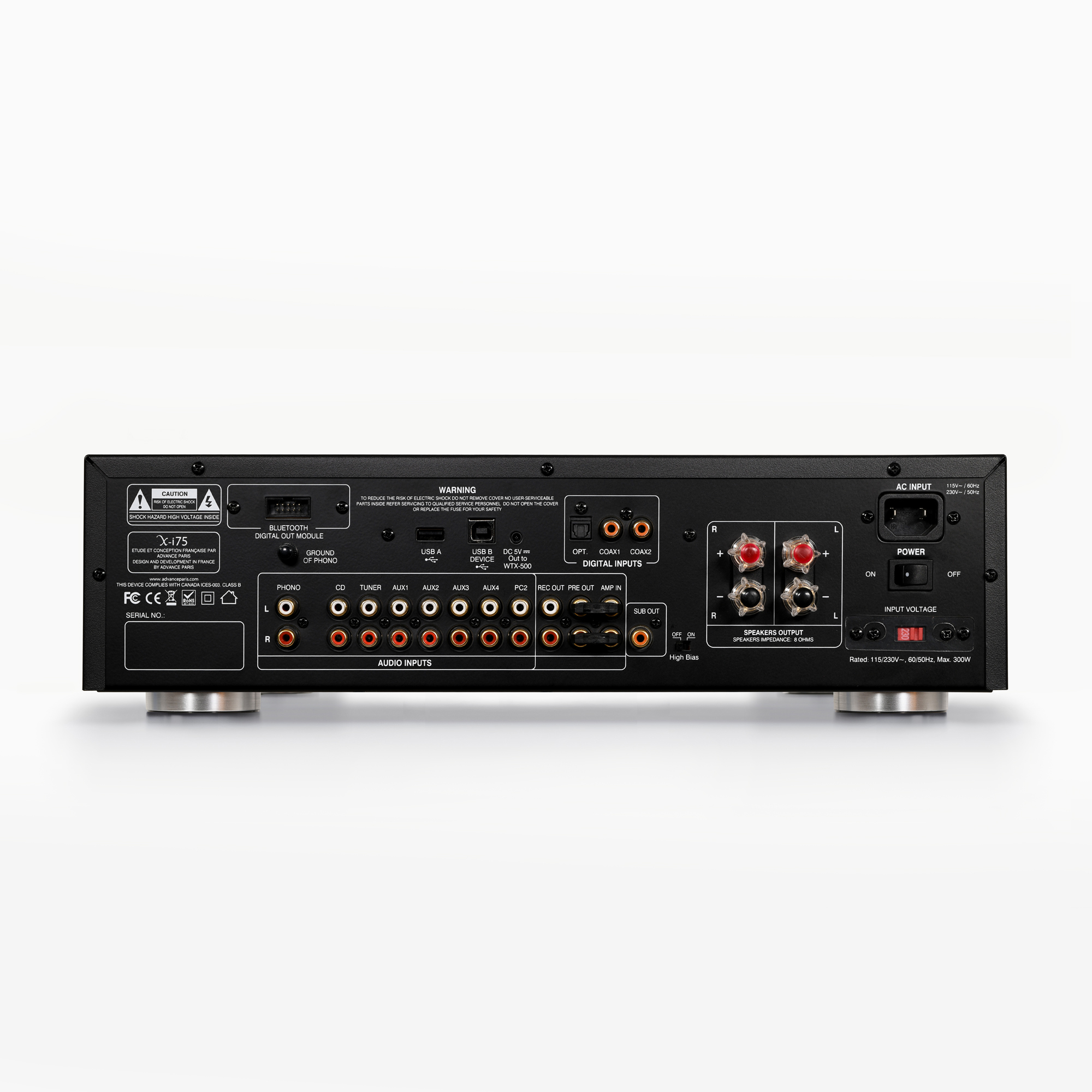 Advance Paris X-i75 stereo zesilovač Hi Bias