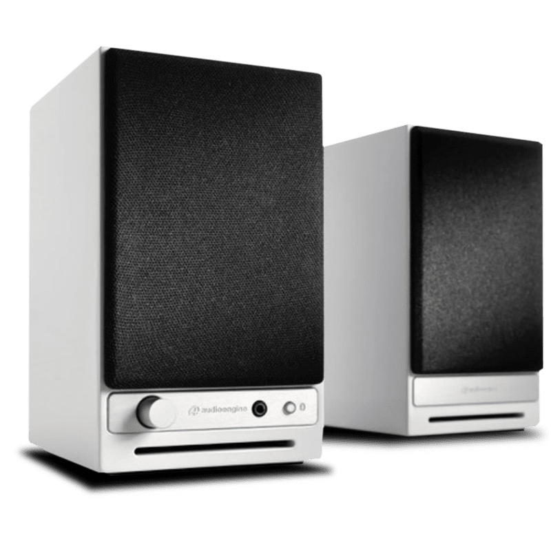 Audioengine HD5 aktivní reproboxy s Bluetooth aptX-HD rozbaleno