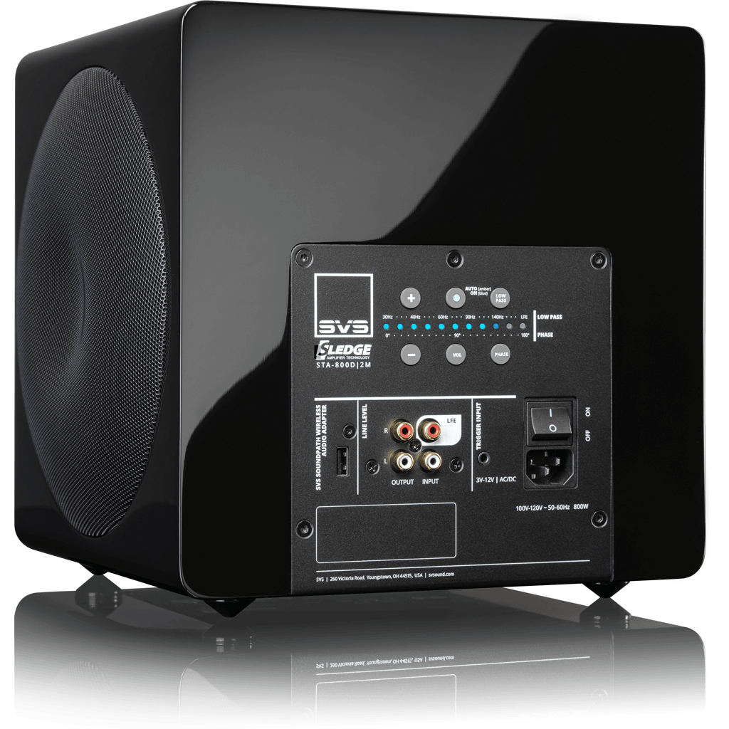 SVS 3000 Micro subwoofer bílý lesk kompaktní