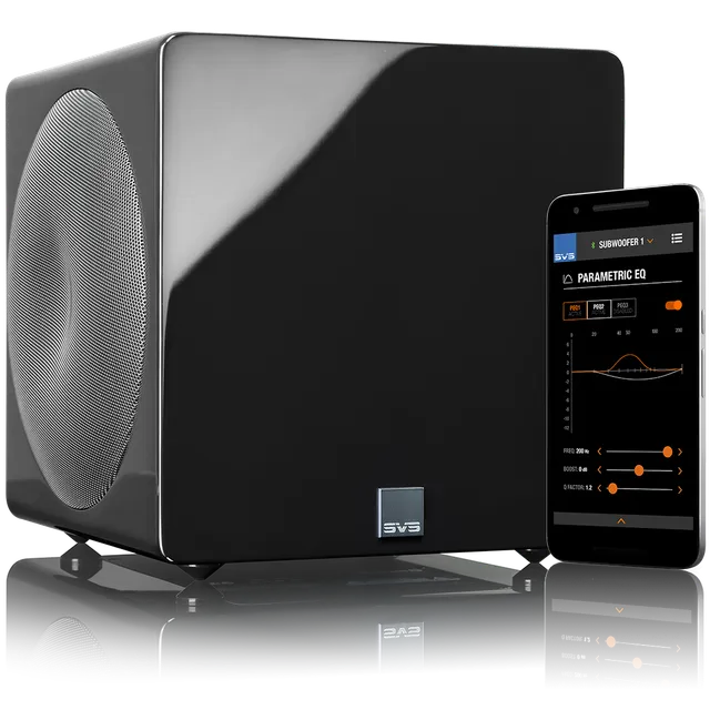 SVS 3000 Micro subwoofer piano černá outlet kompaktní