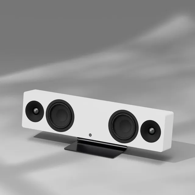 System Audio Silverbar soundbar bílý ke stěně
