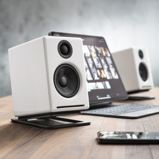 Audioengine DS1M stolní podstavce pod repro ocelové