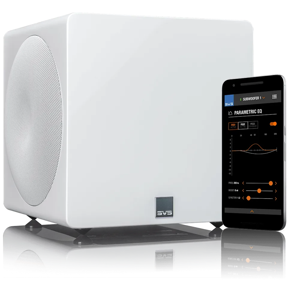 SVS 3000 Micro subwoofer bílý lesk outlet