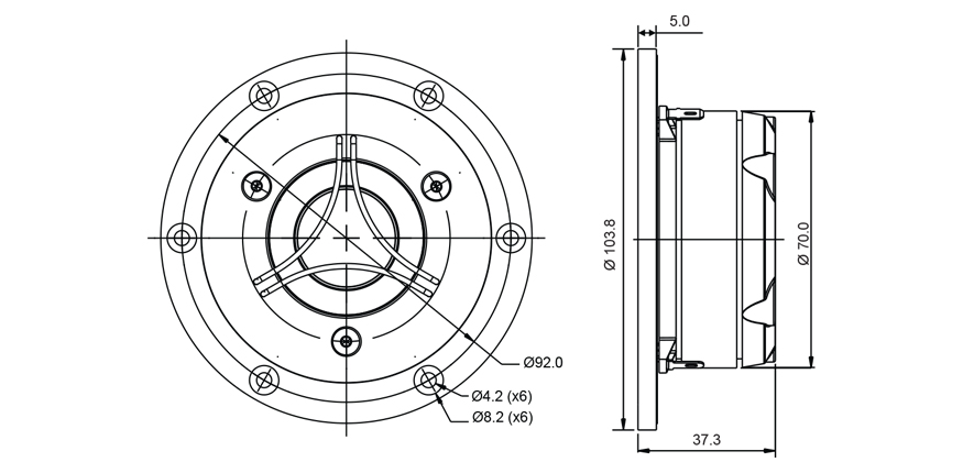 SB Acoustics Satori TW29B výškový reproduktor beryllium