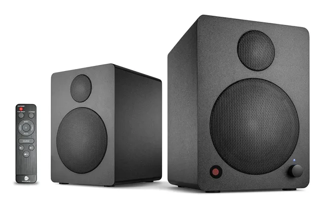 Wavemaster Cube Mini Black regálové repro Bluetooth černé