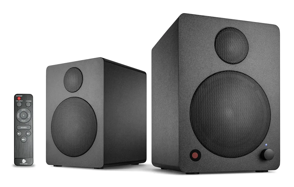 Wavemaster Cube Mini Black regálové repro Bluetooth černé