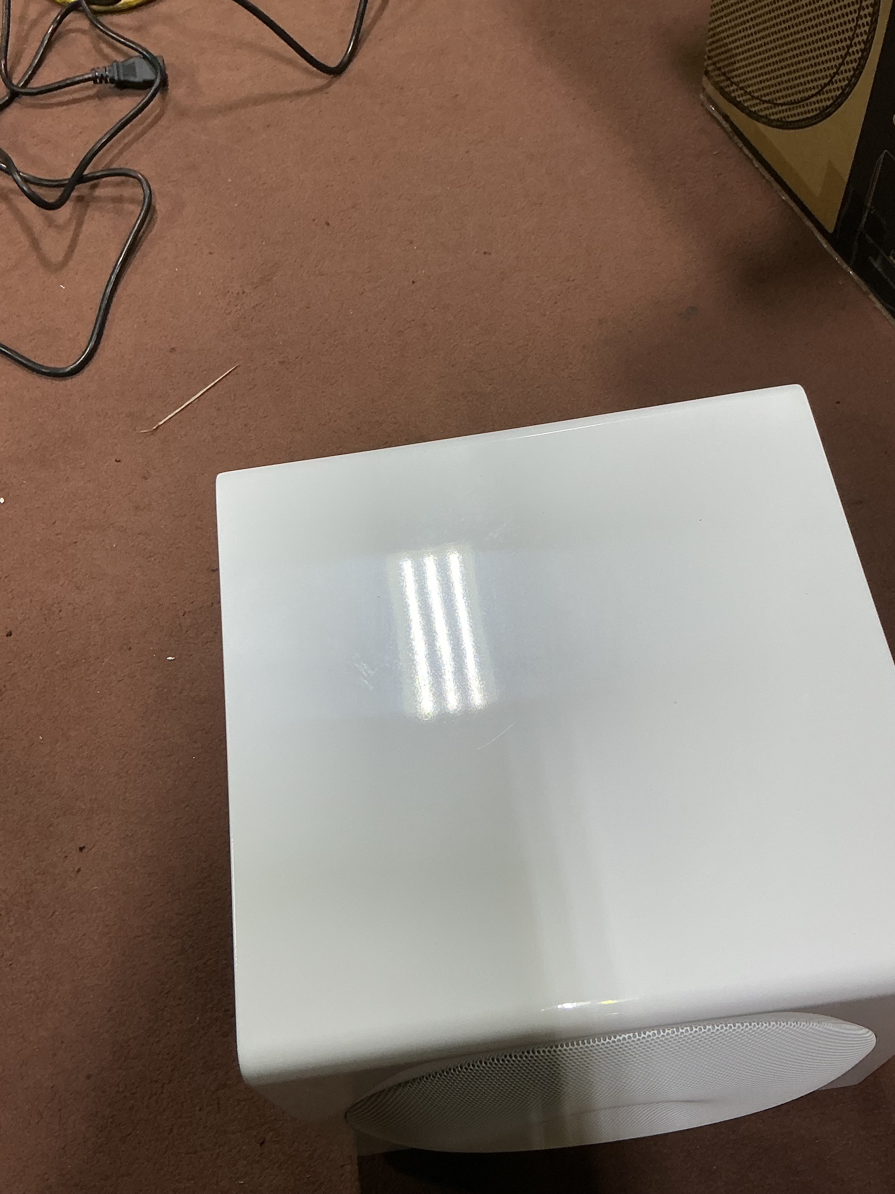 SVS 3000 Micro subwoofer bílý lesk outlet