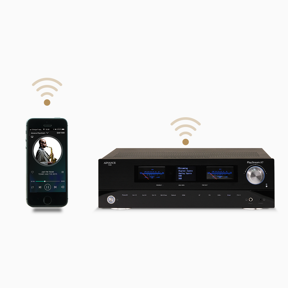 Advance Paris PlayStream A7 síťový zesilovač 2x115 W