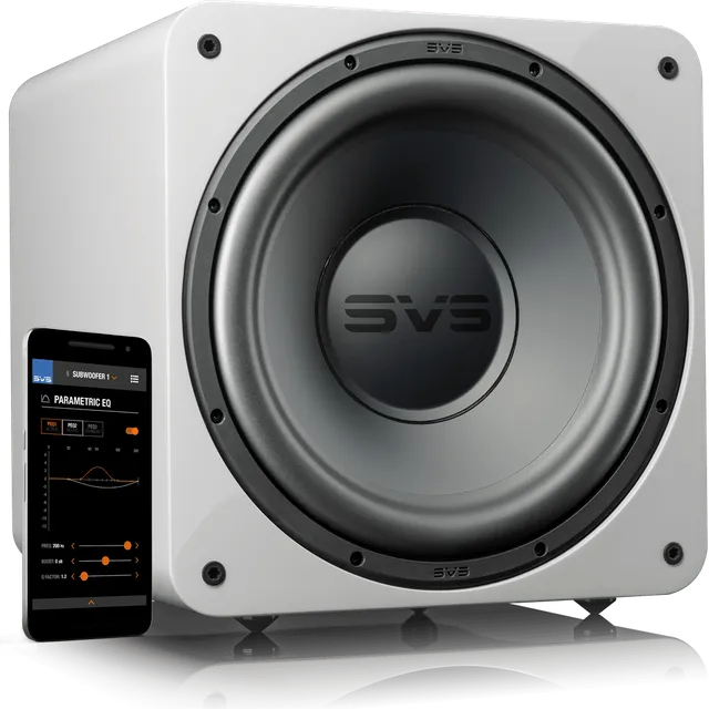 SVS SB-1000 Pro subwoofer bílý lesk uzavřený