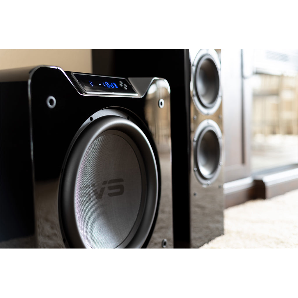 SVS SB-4000 subwoofer Piano Black výkonný do obýváku