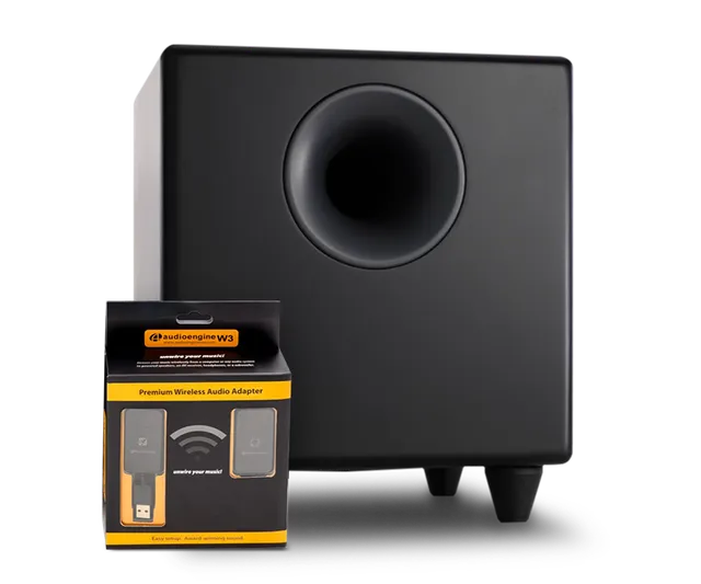 Audioengine S8 bezdrátový subwoofer 8" rozbaleno
