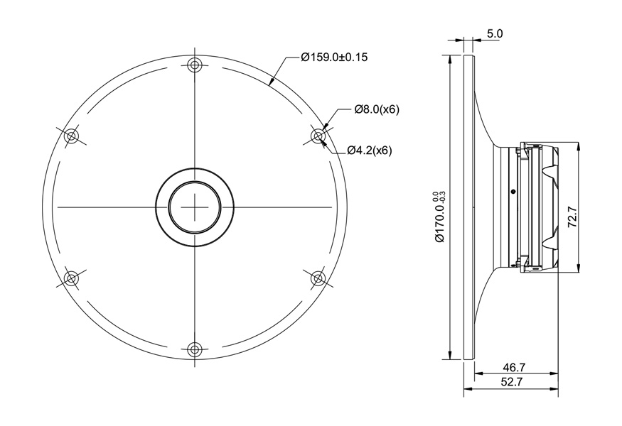 Satori TW29BNWG-8 výškáč berylium waveguide 8 Ohm