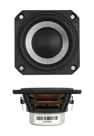 SB Acoustics SB65WBAC25-4 širokopásmový reproduktor 2,5″ 4 Ω