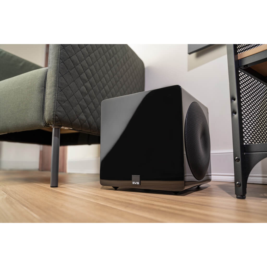SVS 3000 Micro subwoofer bílý lesk kompaktní