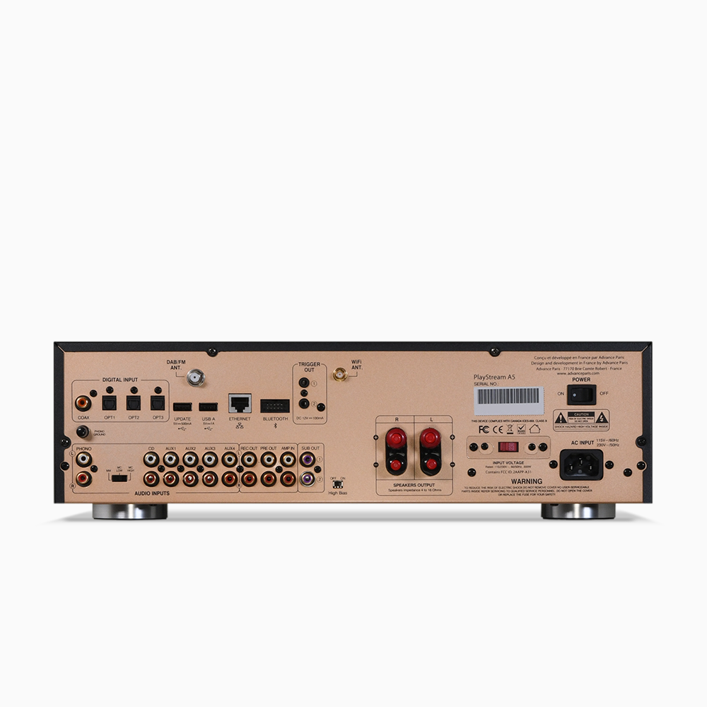 Advance Paris PlayStream A5 síťový zesilovač WiFi DAB+