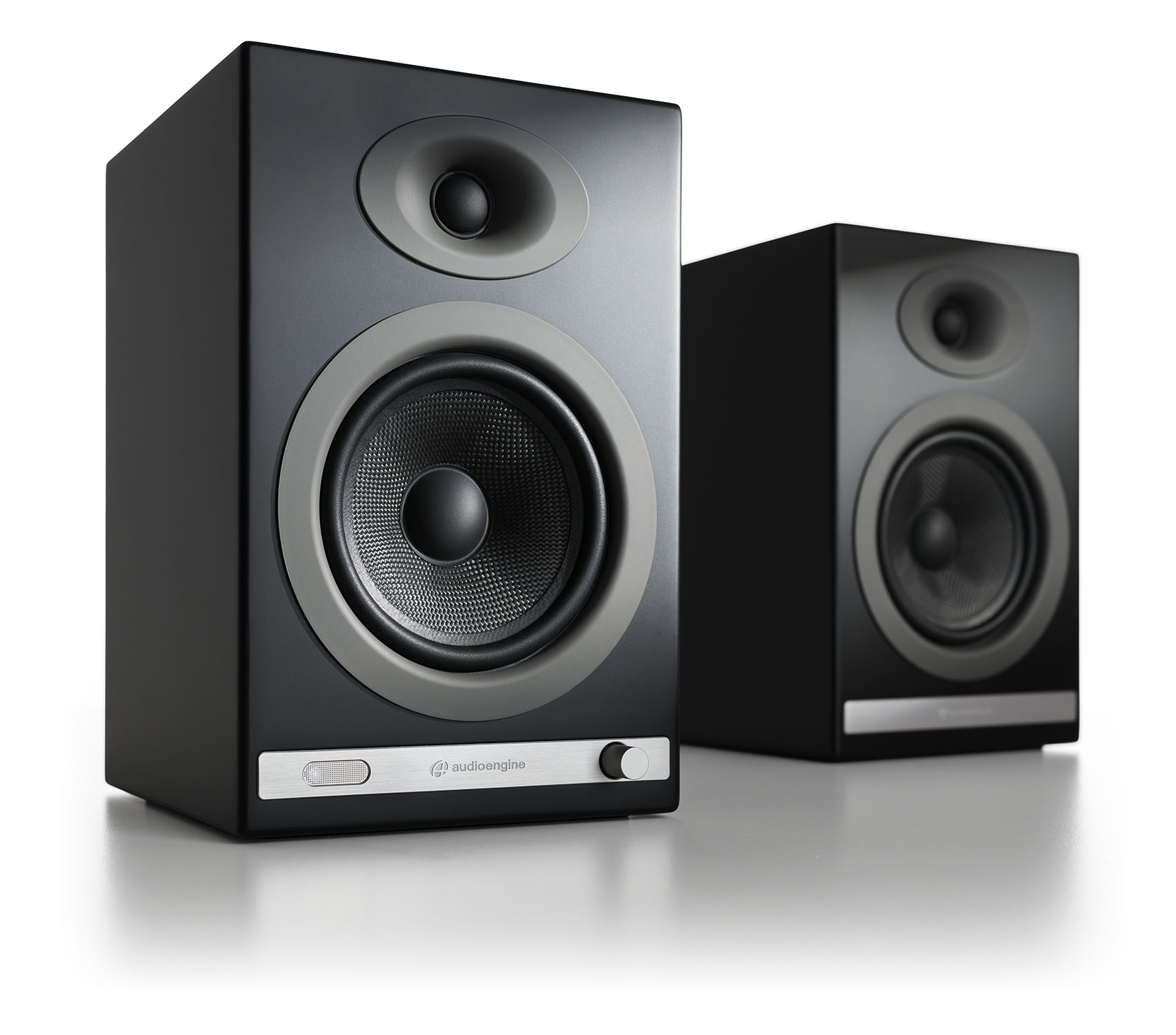 Audioengine HD5 aktivní reproboxy s Bluetooth aptX-HD rozbaleno