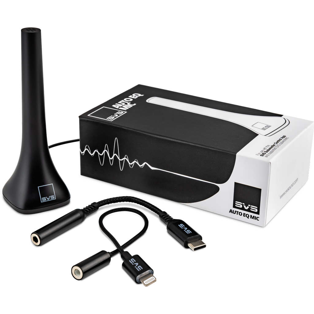 SVS Auto EQ Mic mikrofon USB-C kalibrační