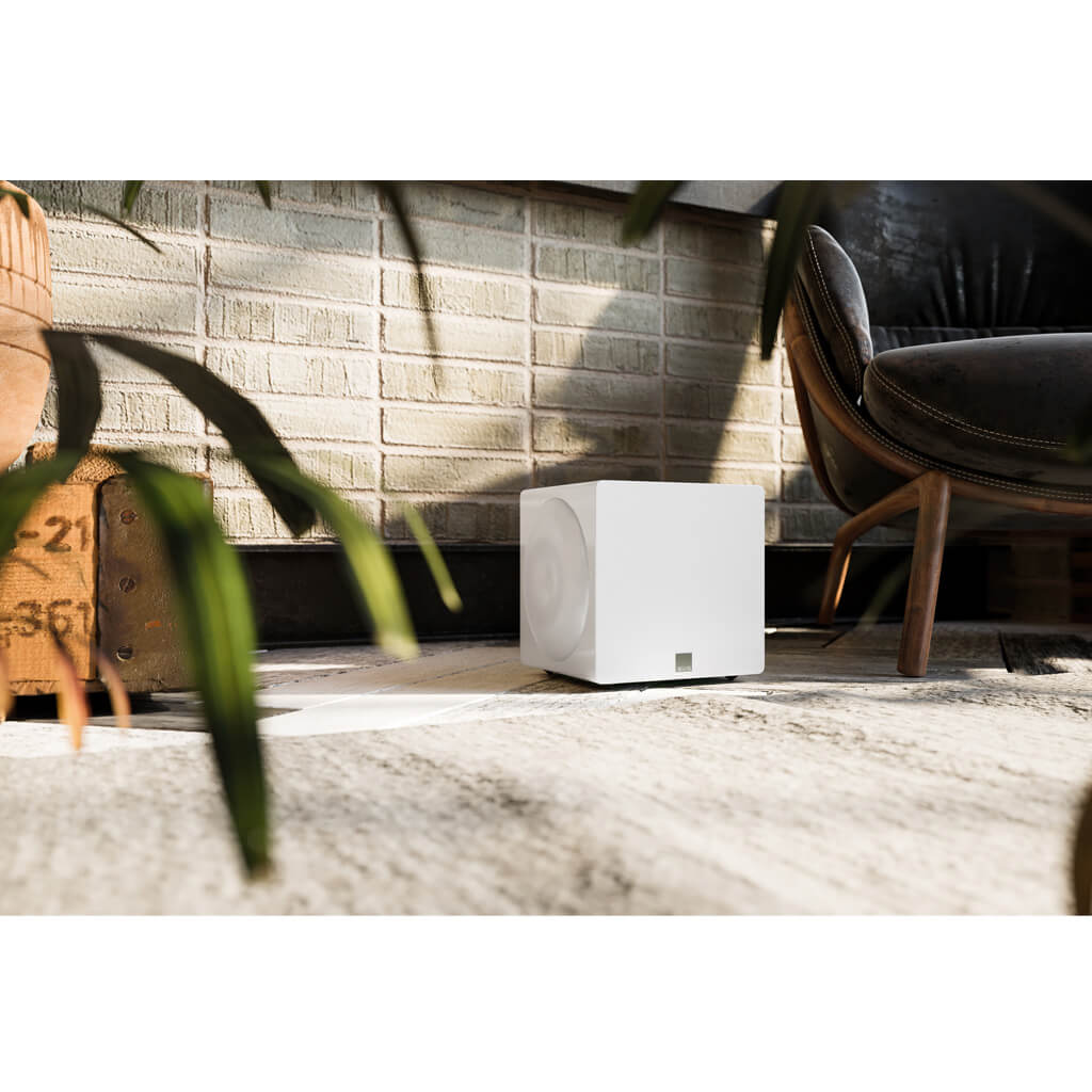 SVS 3000 Micro subwoofer bílý lesk kompaktní