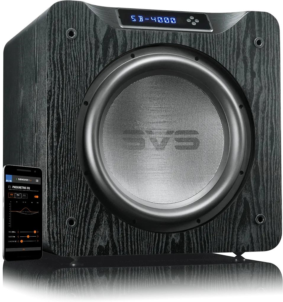SVS 4000 SB-4000 subwoofer černý jasan outlet