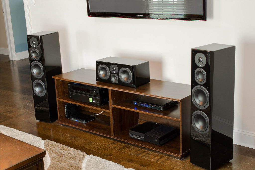 SVS Prime Center reproduktor piano black 3pásmový