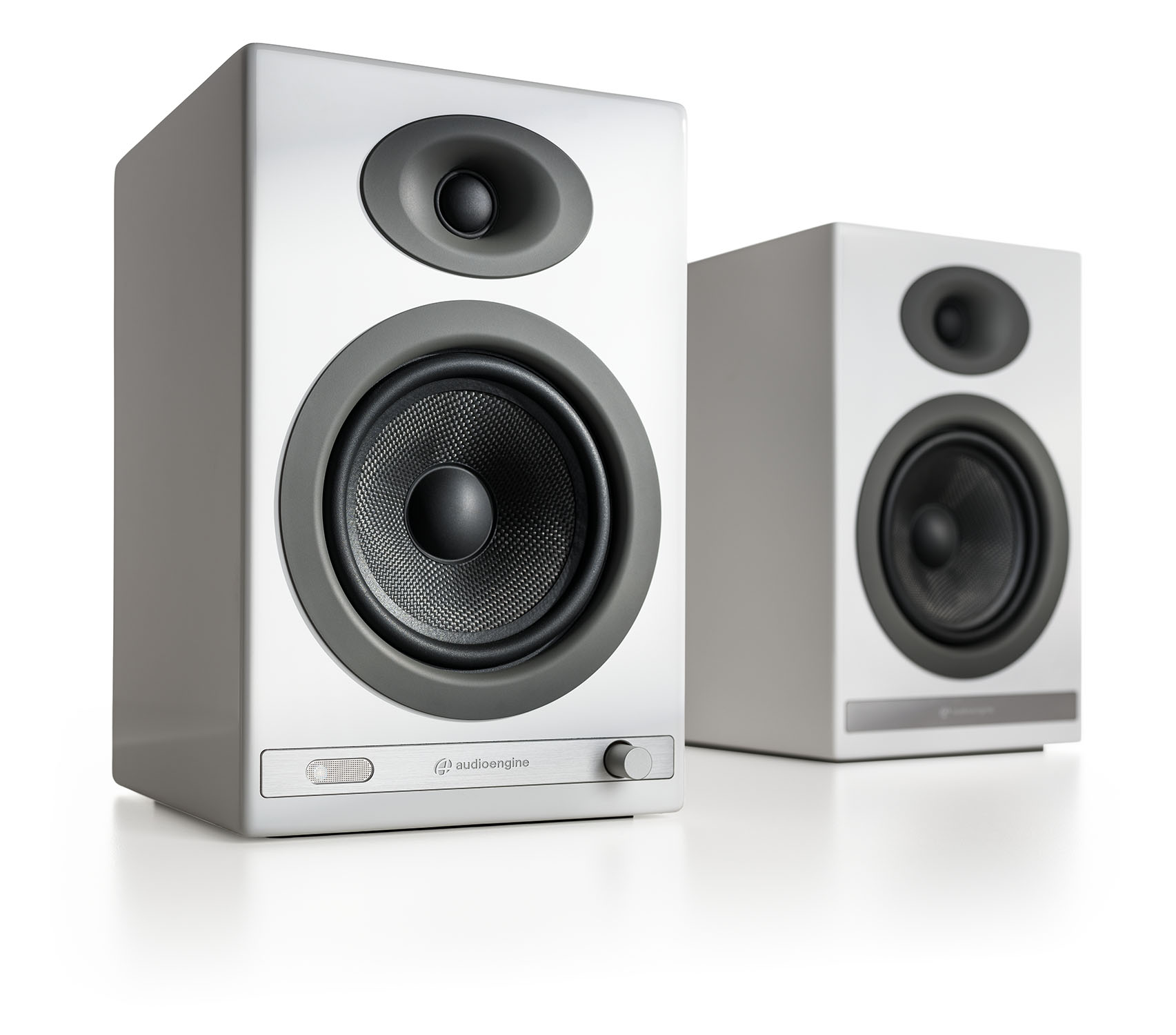 Audioengine HD5 aktivní reproboxy s Bluetooth aptX-HD rozbaleno