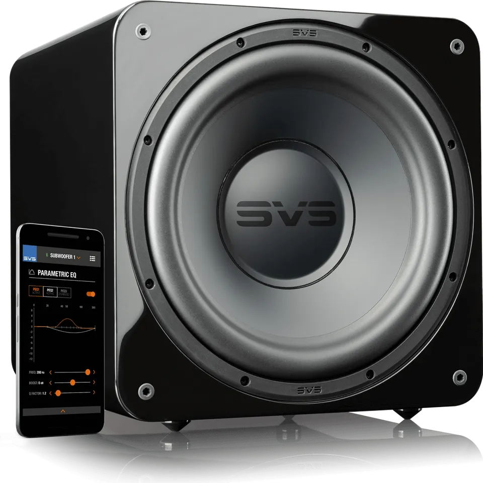 SVS SB-1000 Pro subwoofer piano black uzavřený