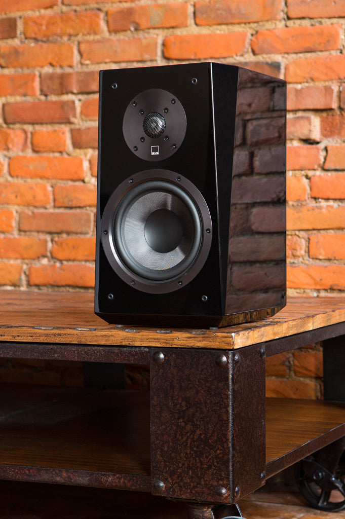 SVS Ultra Bookshelf regálové reprosoustavy black oak