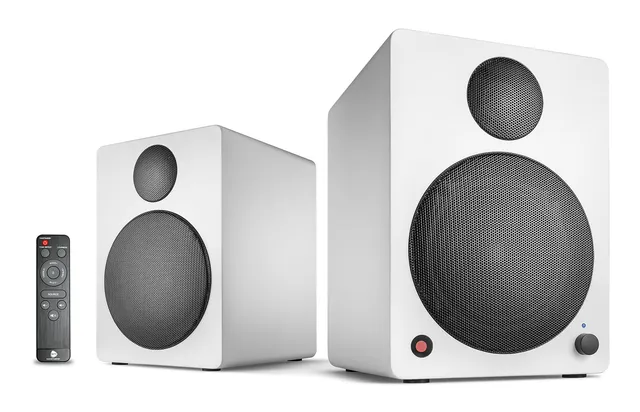 Wavemaster Cube White regálové reproduktory s bluetooth