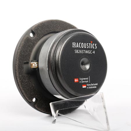 SB Acoustics SB26STWGC-4 výškový reproduktor textil 4 ohm