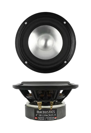 SB Acoustics SB12PACR25-4 reproduktor 4" hliník 4 ohm